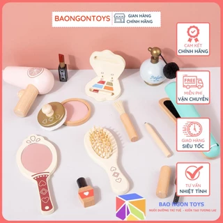 ĐỒ CHƠI NHẬP VAI - SET ĐỒ CHƠI TRANG ĐIỂM MAKE UP CHO BÉ - GIÚP BÉ PHÁT TRIỂN KỸ NĂNG NHẬP VAI - BAO NGON TOYS - DG65