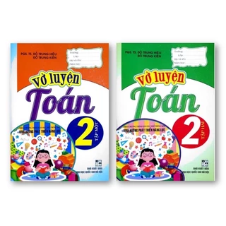 Sách - (Combo 2 tập) Vở Luyện Toán 2 - Theo chương trình GDPT mới Định Hướng Phát Triển Năng Lực