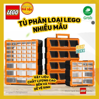 [GIAO NHANH] TỦ PHÂN LOẠI LEGO THÔNG MINH 18 39 60 NGĂN 0937BRICKS