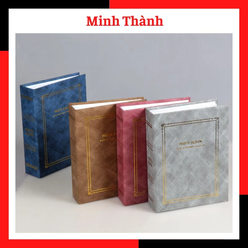 Album đựng ảnh 15x21 đựng được 100 ảnh bìa phong cách cổ điển