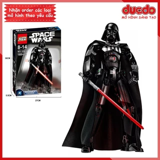 (Đóng túi) No.326 Lắp ghép Chiến tranh giữa các vì sao Darth Vader 2.0 - Đồ chơi Xếp hình Mô hình Minifigures 75534