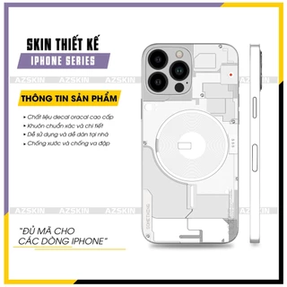 Miếng Dán Skin SOMETHING Phone Dành Cho Tất Cả Mọi Dòng IPhone |SK_IPST01| Chất Liệu Miếng Dán Cao Cấp, Khuôn Cắt CNC