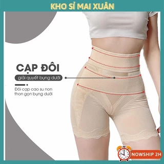 Quần gen bụng định hình giảm mỡ cạp cao,thanh định hình siết eo chống cuộn,nâng mông chống xệ-Kho Sỉ Mai Xuân