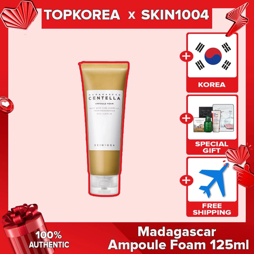 [Hàng mới về] Skin1004 Madagascar Centella Ampoule Foam 125ml  / Tinh chất dưỡng tạo bọt  Hàn Quốc / TOPKOREA