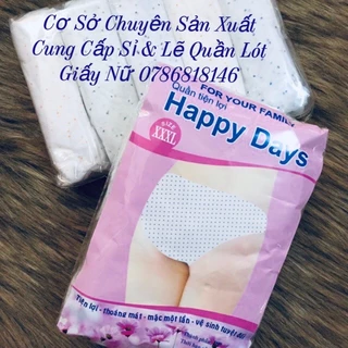 Quần Lót Giấy 1 gói 5 chiếc (MSP: Đáy Cotton - 2lớp đáy)