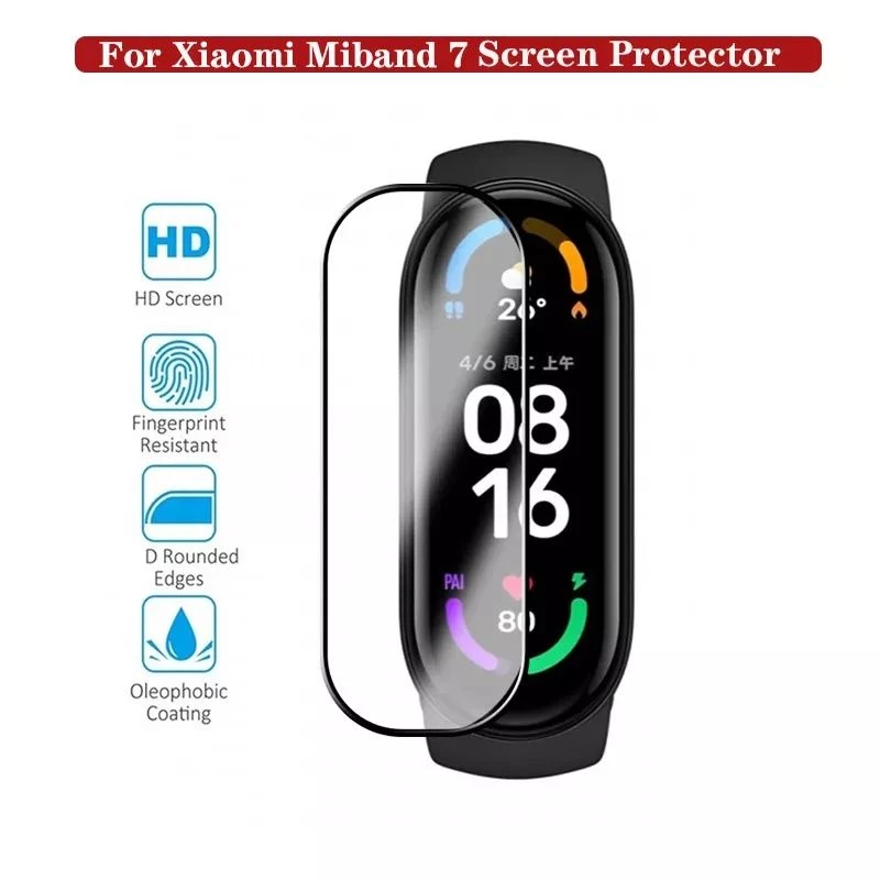 Cường Lực 3d dành cho Xiaomi Mi Band 5 6 7 8 ( không phải kính)