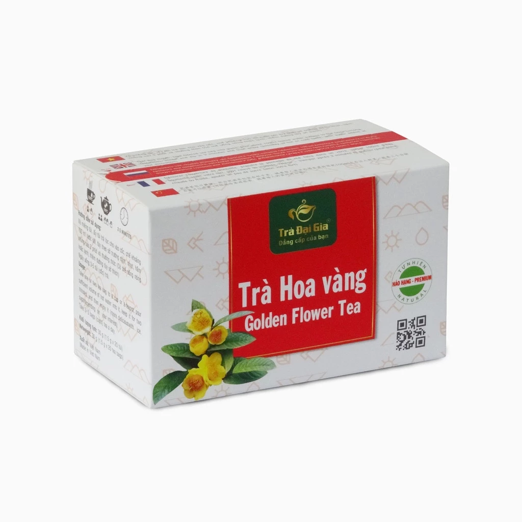 Trà Hoa Vàng Đại Gia (hộp 20 túi lọc)