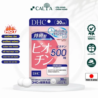 Viên Uống DHC Biotin Nhật Bản, Ngăn Rụng Tóc, Kích Thích Mọc Tóc, Móng Khỏe Mạnh - DHC Sustained Release Biotin 30 Ngày