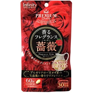 VIÊN UỐNG DẦU HOA HỒNG THƠM CƠ THỂ PREMIUM INFINITY (GÓI 60 VIÊN DÙNG 30 NGÀY) - HÀNG NHẬT NỘI ĐỊA Không có đánh giá