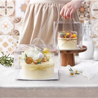 10 Hộp trong suốt đựng bánh kem, bánh mousse