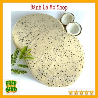 (MÓN NGON) BÁNH TRÁNG DỪA MỸ LỒNG BẾN TRE( TÚI 10 BÁNH CHƯA NƯƠNG)- BÁNH LÁ MƠ SHOP