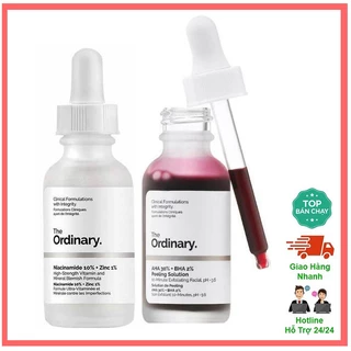 The Ordinary Niacinamide 10% + Zinc 1% - Serum The Ordinary tinh chất kiềm dầu, giảm mụn 30ml