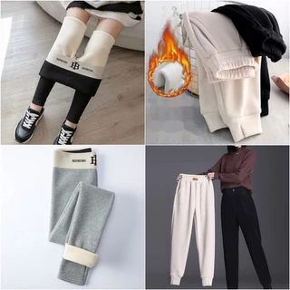 Quần Legging Lót Lông Siêu Ấm Thời Trang Cao Cấp