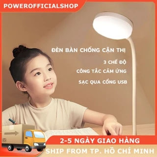 🔥Đèn bàn chống cận thị-Chế độ đọc ba độ sáng Sạc qua USB Đèn bàn xinh xắn, công tắc an toàn đèn bàn màn hình cảm ứng