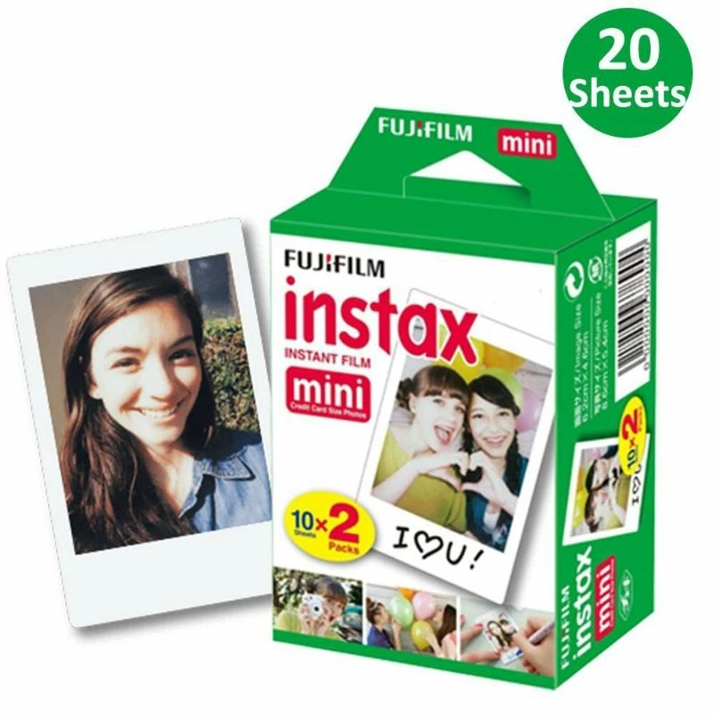 FILM INSTAX MINI - FILM MÁY ẢNH IN LẤY NGAY - VIỀN TRẮNG HỘP 10/20 TỜ