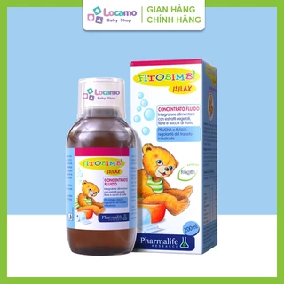 Giảm táo bón cho bé Fitobimbi Isilax Bổ sung Chất xơ tự nhiên và các Vitamin Nhuận tràng Ổn định đường ruột Lọ 200ml