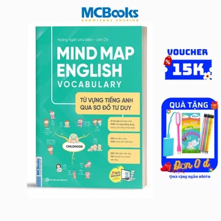 Sách - Mind Map English Vocabulary -Từ Vựng Tiếng Anh Qua Sơ Đồ Tư Duy