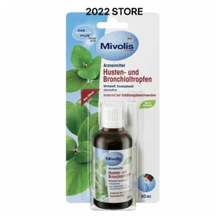 Tinh Dầu Khuynh Diệp ( Bạch Đàn ) Mivolis Husten und Bronchialtropfen 50ml Made in Germany