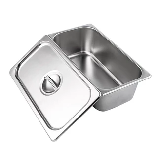 Khay đựng thực phẩm bằng inox 1/4