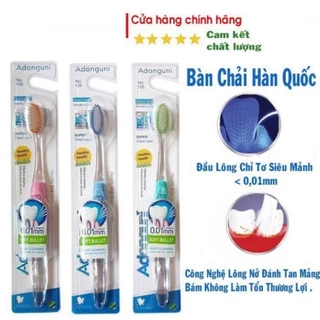 (Giá Sỉ) Bàn chải đánh răng sợi siêu mềm, siêu mảnh 0.01mm