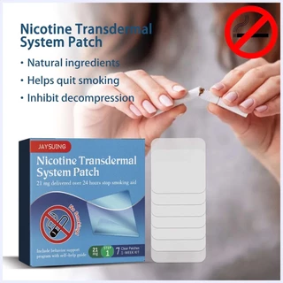 Miếng Dán Hỗ Trợ Hút Thuốc Lá Nicotine Chống Khói Hơn 24 Giờ