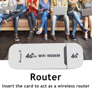 [Miễn Phí Vận Chuyển] USB Phát WiFi 4G LTE 150Mbps 4G Thẻ superecho.sg Không Dây