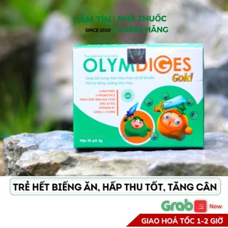 Olymdiges gold cải thiện biếng ăn còi xương suy dinh dưỡng, giúp trẻ ăn ngon, hấp thu tốt