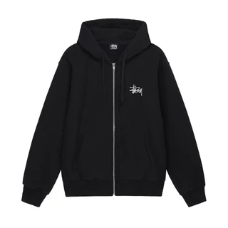 ÁO HOODIE ZIP STUSSY BASIC