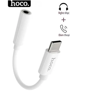 Bộ chuyển đổi âm thanh Hoco LS30 Type-C sang 3.5mm hỗ trợ mic , nghe nhạc và đàm thoại