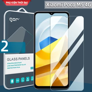 Cường lực Gor Poco M5 4G / Poco M5s / Poco C61 trong suốt bóng mượt chất kính đẹp