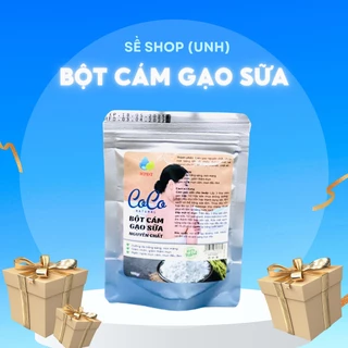 100GR Bột cám gạo sữa nguyên chất 100% làm đẹp dưỡng da,bột cám gạo sữa non