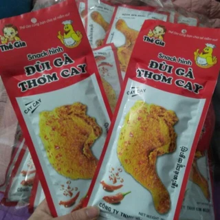 Com bo 10 gói Snack đùi gà thơm cay