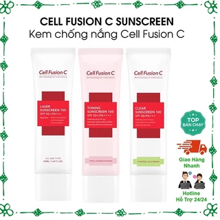 Kem chống nắng Cell Fusion C Toning Suncreen 100 .dung tích 50ml - CH