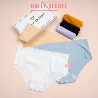 Combo set 5 quần lót nữ đúc su thun lạnh su sóng không viền cao cấp DOLLY SECRET QL003