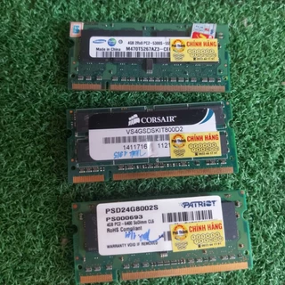 Ram laptop DDR2 4GB chính hãng tháo máy xịn