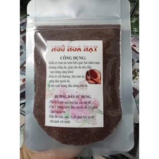 100gr Hạt ngũ hoa đắp mặt hết mụn trắng da mờ thâm cực hiệu quả