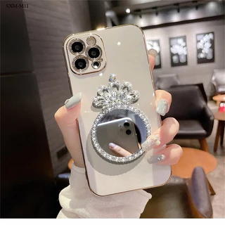 Samsung Galaxy M11 M12 M21 M30S M51 M62 F62 M32 M22 M23 4G 5G Cho Ốp lưng điện thoại In Hình Makeup Mirror