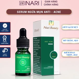 Serum mụn mờ thâm Nari chiết xuất từ thảo dược đánh bay mụn thâm sau 7 ngày 10ml