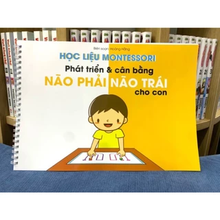 Học Liệu Cân Bằng Não Trái Não Phải Cho Bé Montessori