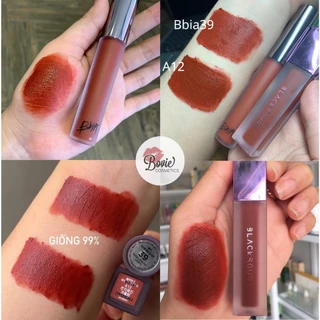 Son Kem Lì Black Rouge A12 / Bbia 39 Velvet Tint màu nâu đỏ