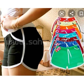 Quần đùi nữ siêu Big size(70_80)kg,mặc nhà,vải thun đủ màu,co giãn,có dây rút,Quần short