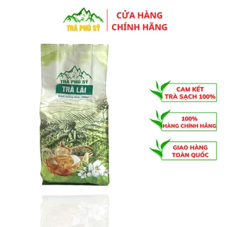 Trà  Xanh Lài Tem Xanh (gói 500gr ) Trà Xanh Nhài Hương, Vị Thơm Đậm Mùi Trà  Thơm Ngon