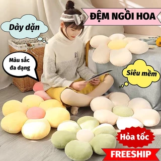 Đệm Ngồi Bông Hoa Nệm Lót Ghế Tựa Lưng Trang Trí Sofa Decor Nhà Cửa Nhiều Màu Xinh Xắn PAPAA.HOME