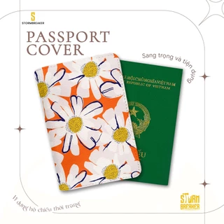 Bao Da Hộ Chiếu - Ví Đựng Passport Du Lịch ( in tên cá nhân ) Daisy - LT070 STORMBREAKER