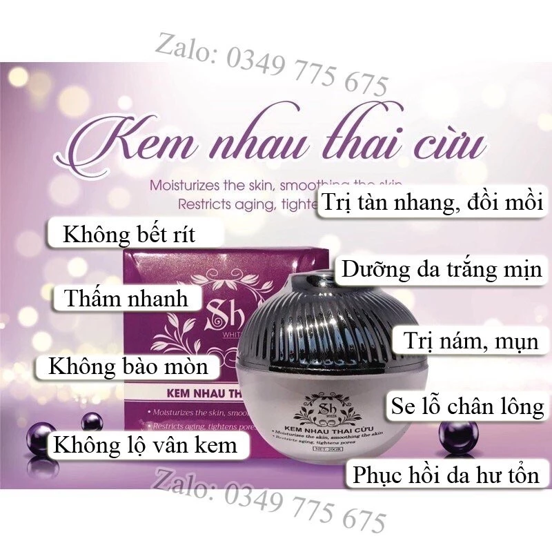 Set 5 Hộp - Kem dưỡng trắng da dưỡng ẩm bật tông 20gr