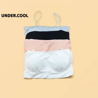 Áo Bra Croptop UNDERCOOL Chất Cotton Gân Tăm Siêu Thoáng Mát Dễ Phối Đồ