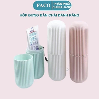 Hộp đựng bàn chải đánh răng đựng sắp xếp bàn chải đánh răng cắm trại du lịch ngoài trời [Hộp Trung]