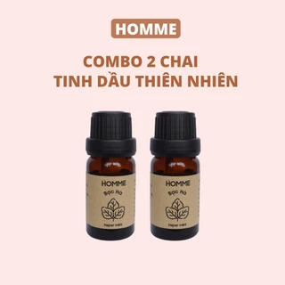 Combo ngẫu nhiên 2 chai tinh dầu thiên nhiên HOMME 10ml