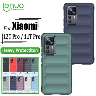 Ốp Điện Thoại Lenuo Silicon Mềm Chống Sốc Màu Trơn Cho Xiaomi 12T Pro 11T Pro