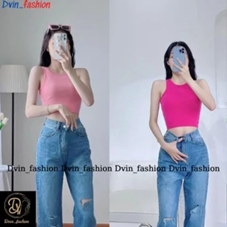 Áo crotop nữ, áo thun sát ách dáng ngắn chất cotton thun co giản mềm mịn Dvin_fashion